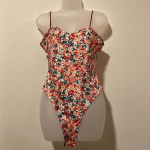 Women’s floral bodysuit